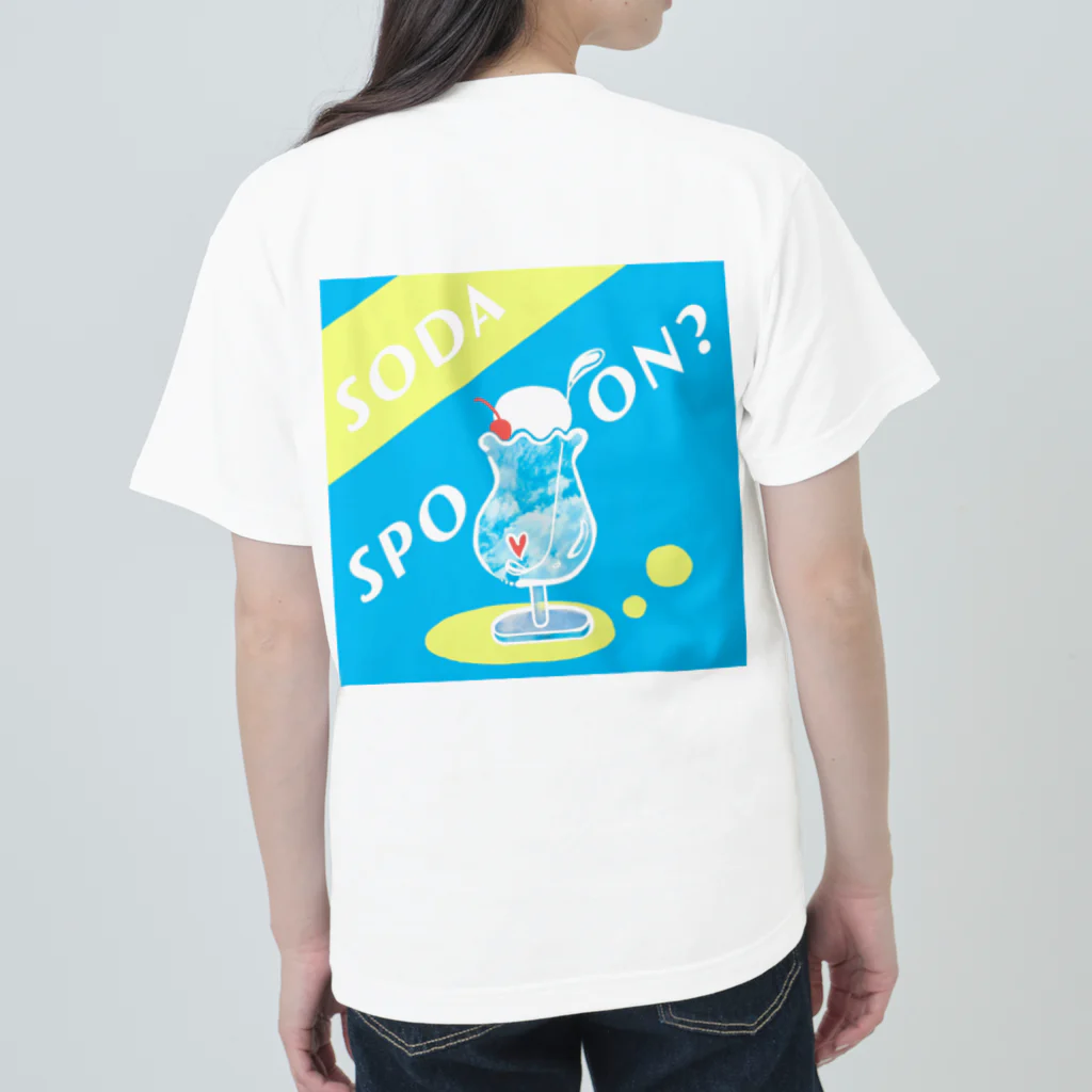 SODASPOOOOOOOOON?のSODA SPOON?オリジナルグッズ ヘビーウェイトTシャツ