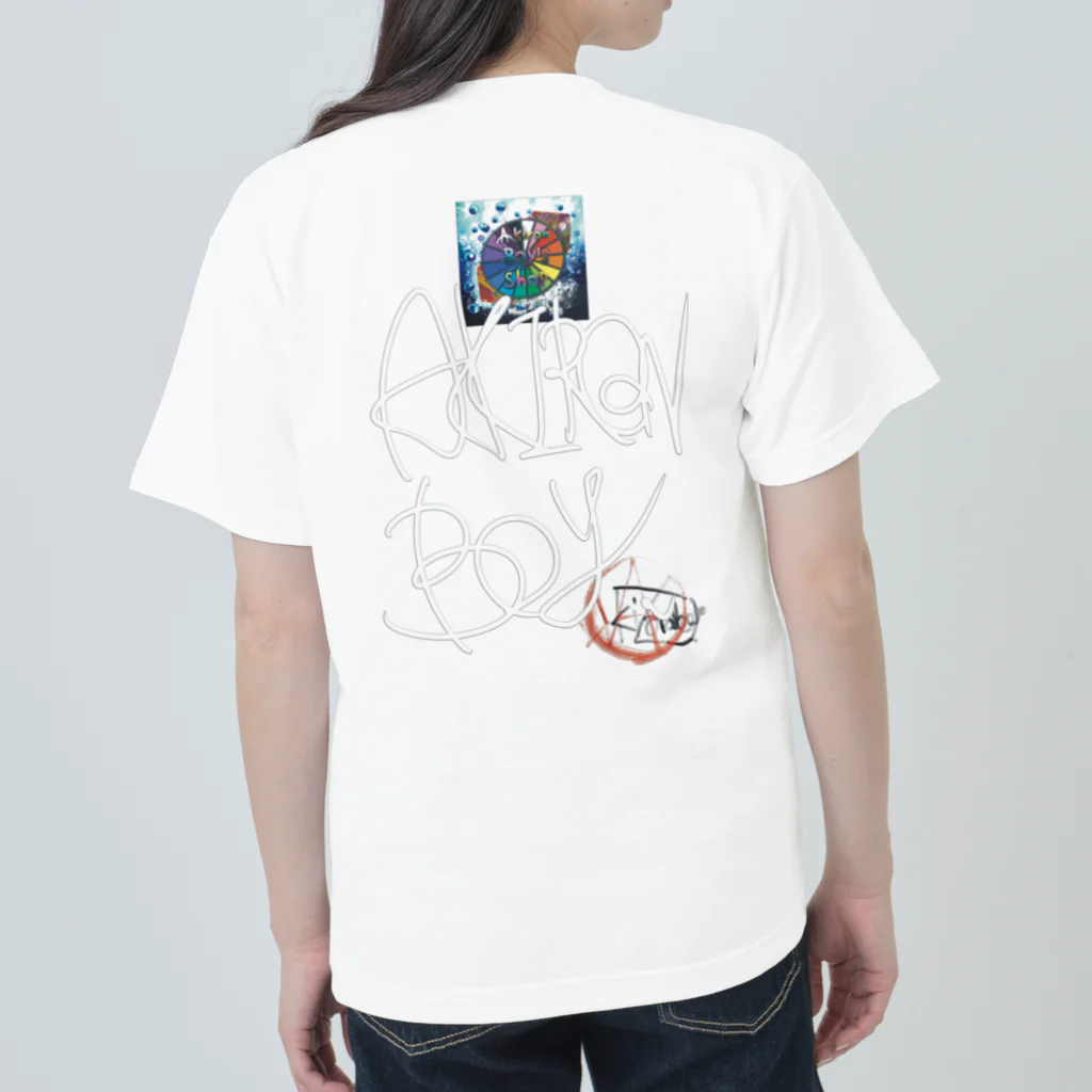 AkironBoy's_Shopの亀と少女の日常 Heavyweight T-Shirt