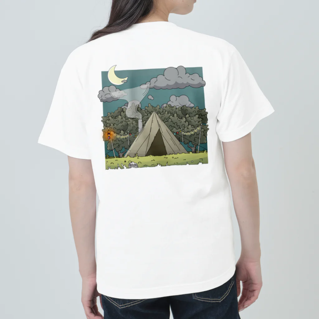 CAMP-NUTS (キャンプナッツ)のティピーテント Heavyweight T-Shirt