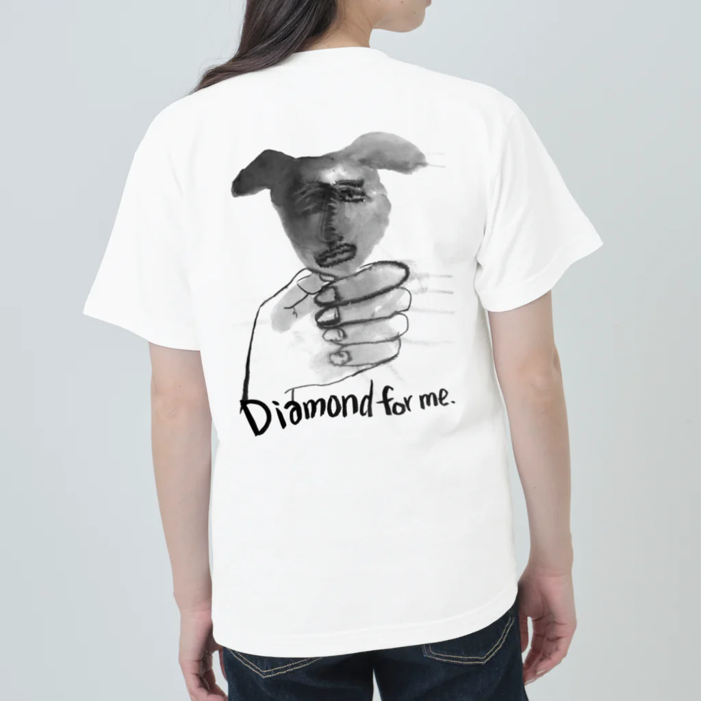 MIRIのDiamond for me ヘビーウェイトTシャツ