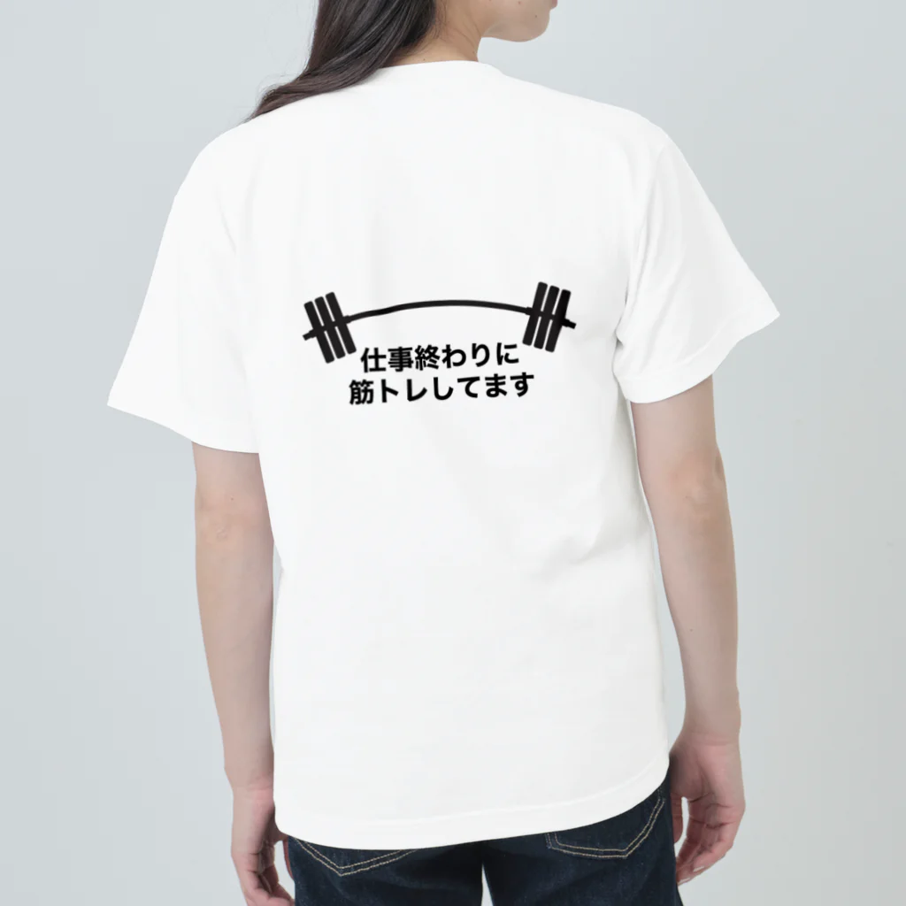 BUSINESSMAN FITNESSのBUSINESSMAN FITNESS ビジネスマンフィットネス Heavyweight T-Shirt