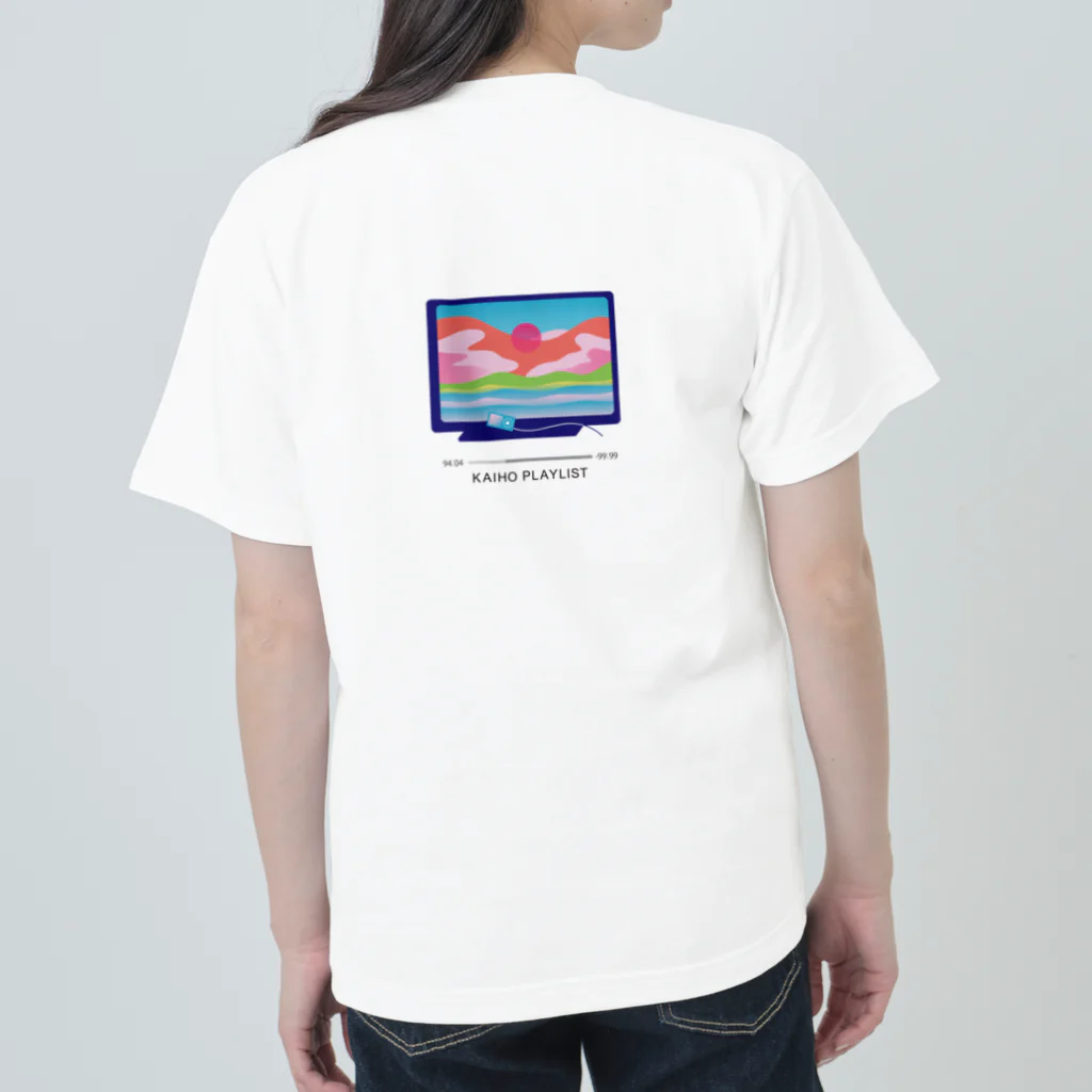 KAIHO PLAYLISTのKAIHO PLAYLIST itoshima ヘビーウェイトTシャツ