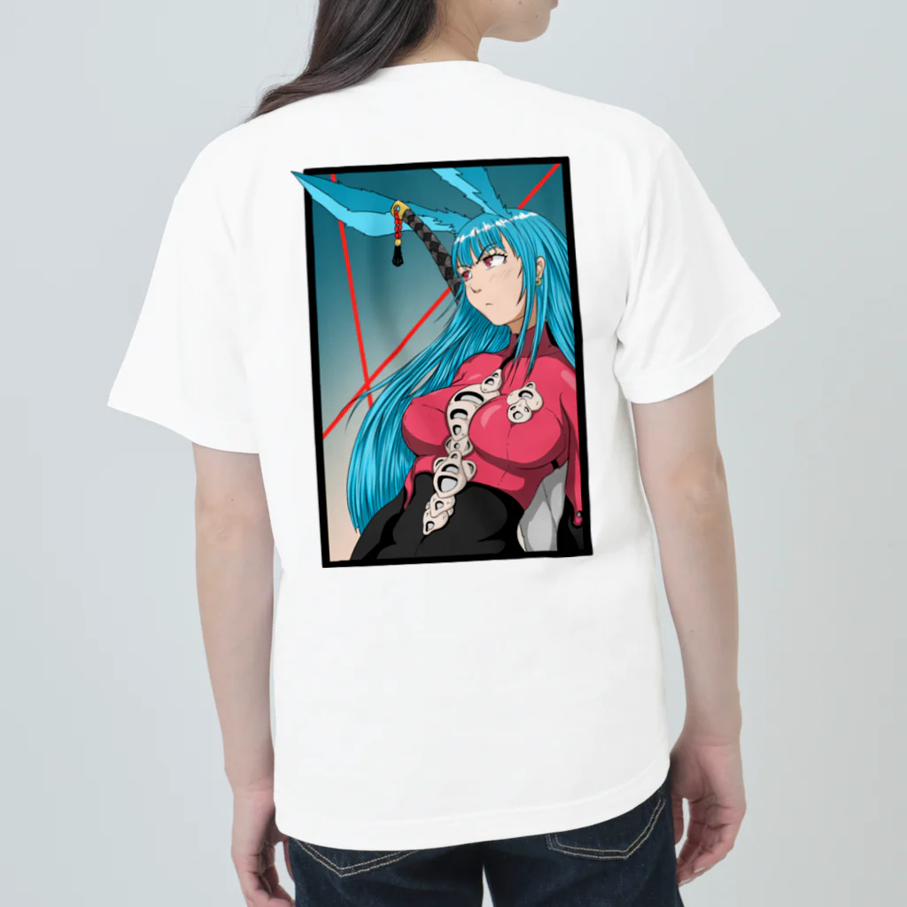 A.R.SのBUNNYGIRL (BACK) Heavyweight T-Shirt