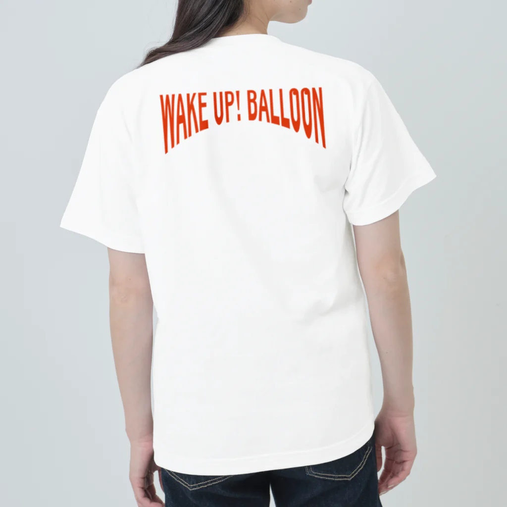 WakeUp!BalloonのRedBalloon ヘビーウェイトTシャツ