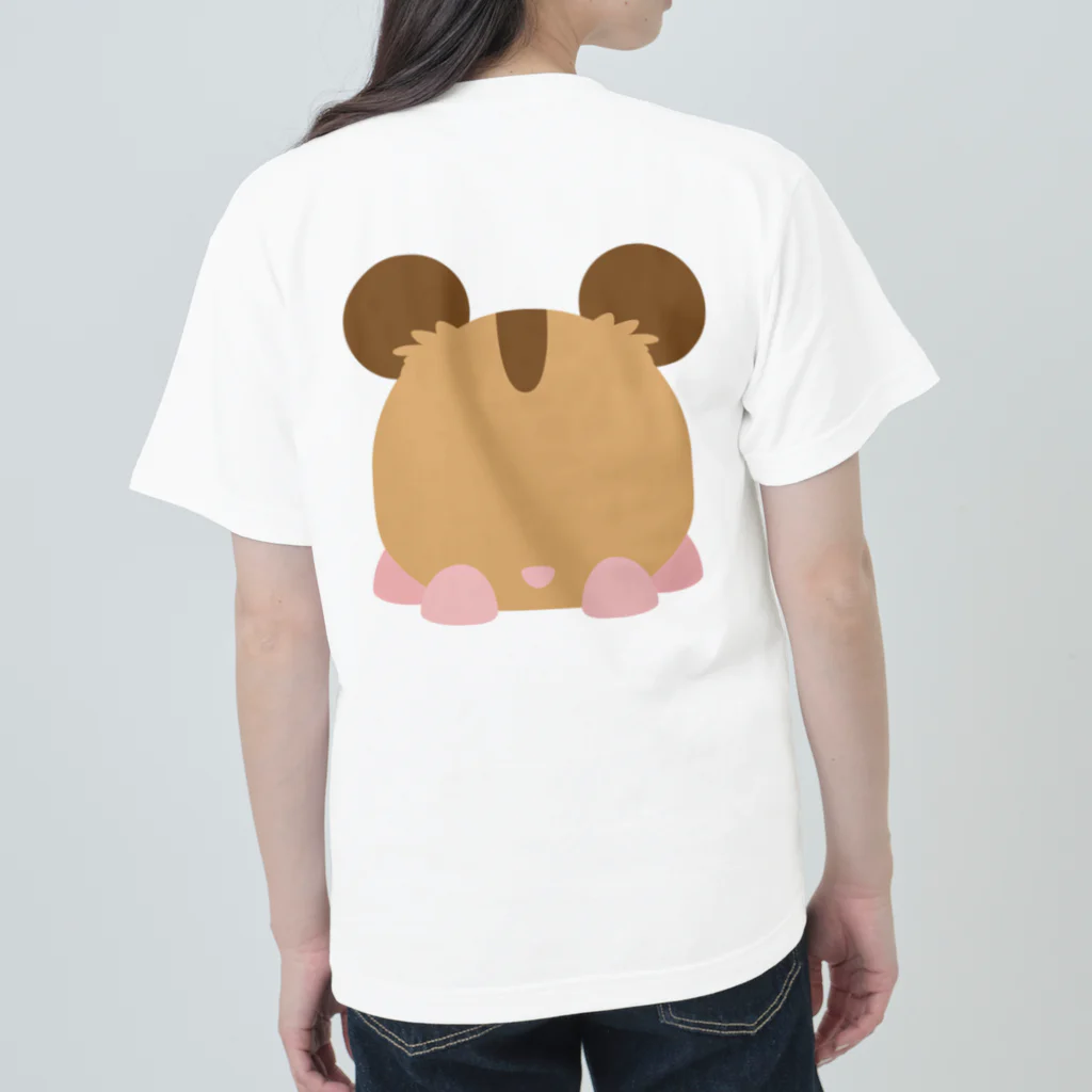 コロコロ ストアのコロコロかわいいハムスター Heavyweight T-Shirt