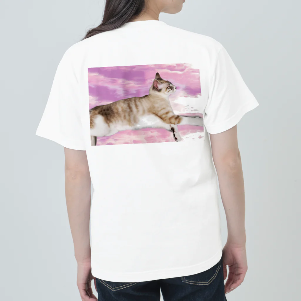 Stemの  ねこ Heavyweight T-Shirt