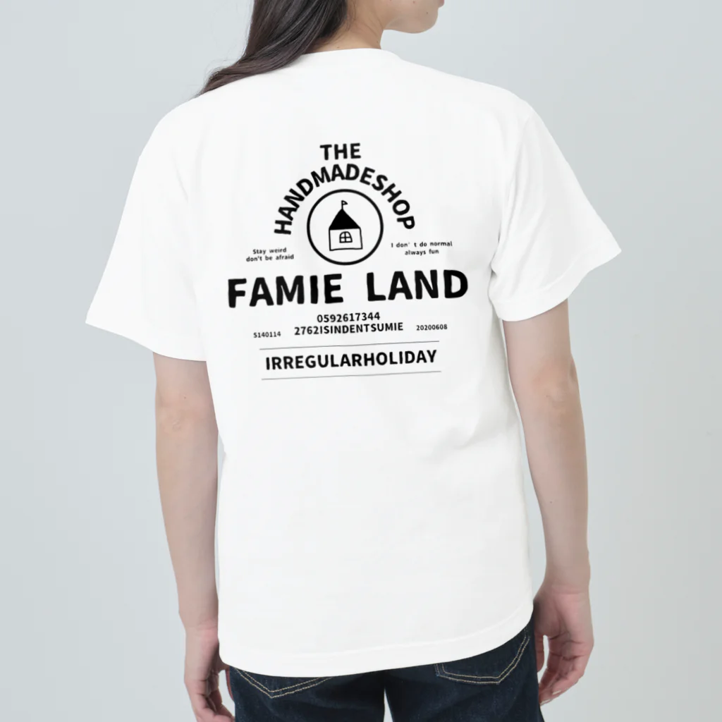 FAMIE LANDのFAMIELANDTシャツ2023 ヘビーウェイトTシャツ