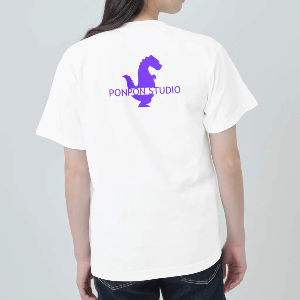 PONPON STUDIOのビッグ［PONPON FRIENDS SERIES］ Heavyweight T-Shirt