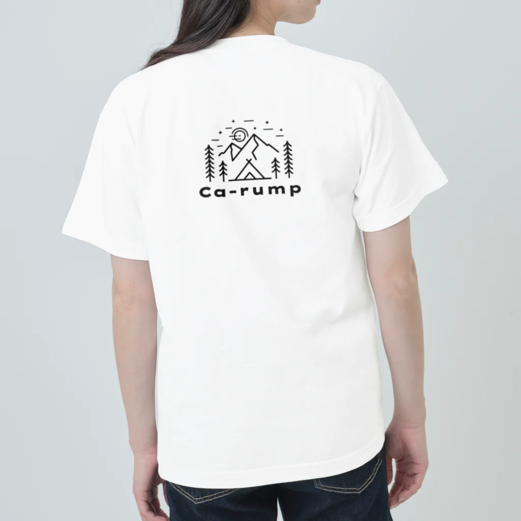 murayamasanのキャランプ　ロゴフロント ヘビーウェイトTシャツ