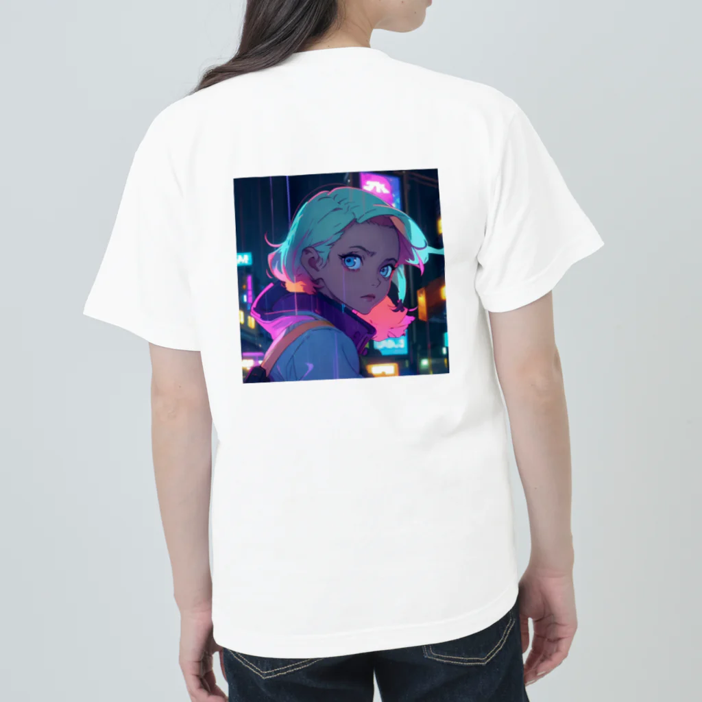 CYBER PUNK GIRLSのCYBER PUNK GIRL#4 ヘビーウェイトTシャツ