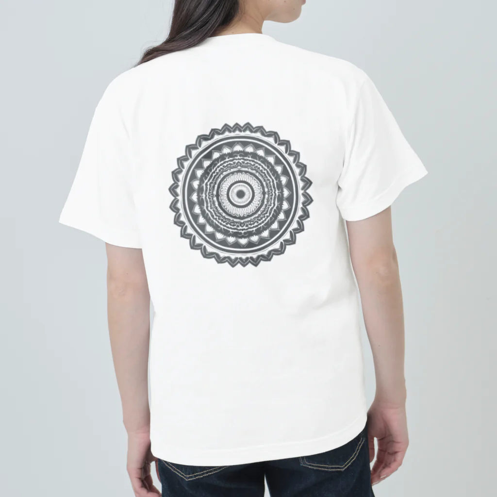 IIIIIIIIのmandala ヘビーウェイトTシャツ