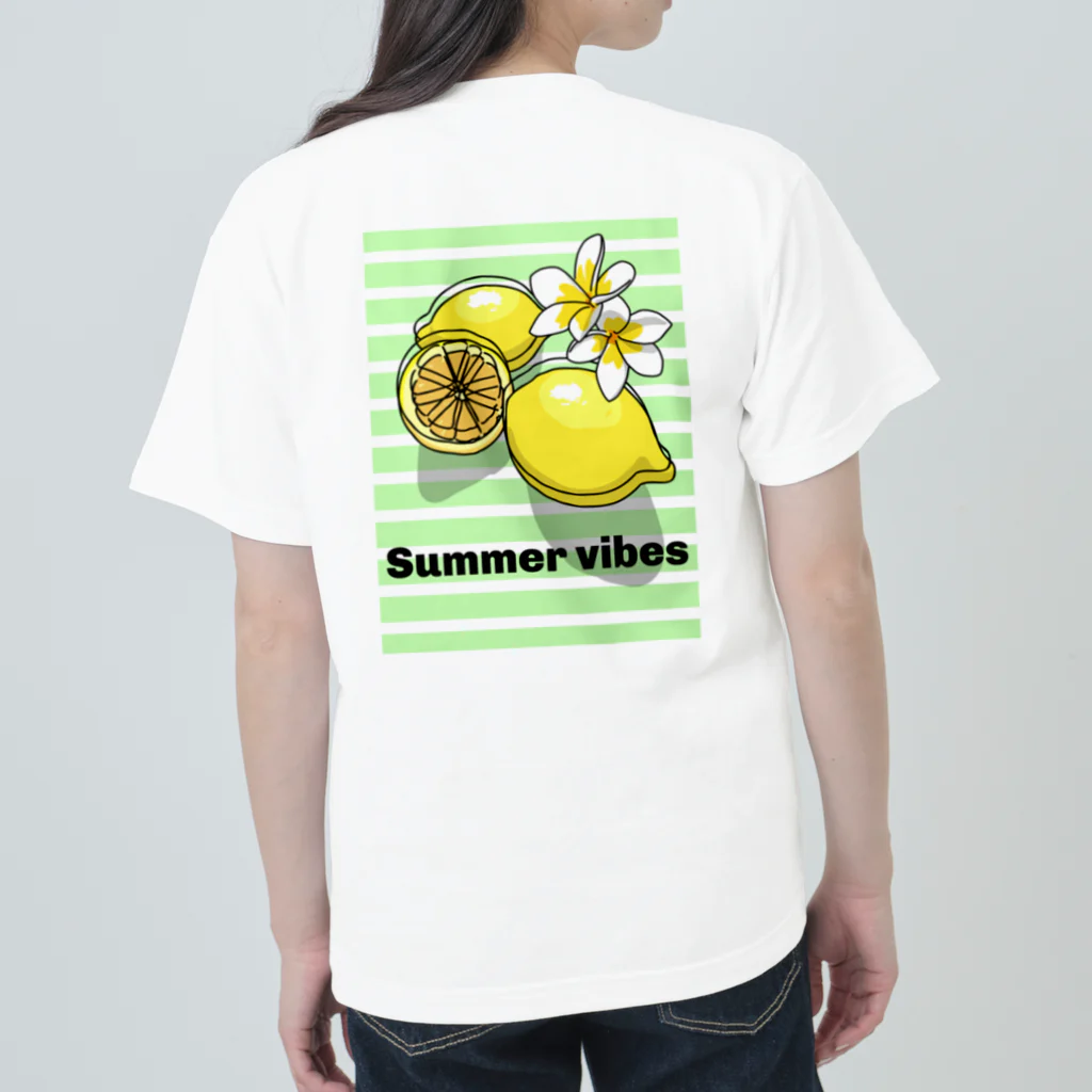 Surf’s up＊オリジナルデザインitemの檸檬🍋デザインt Heavyweight T-Shirt