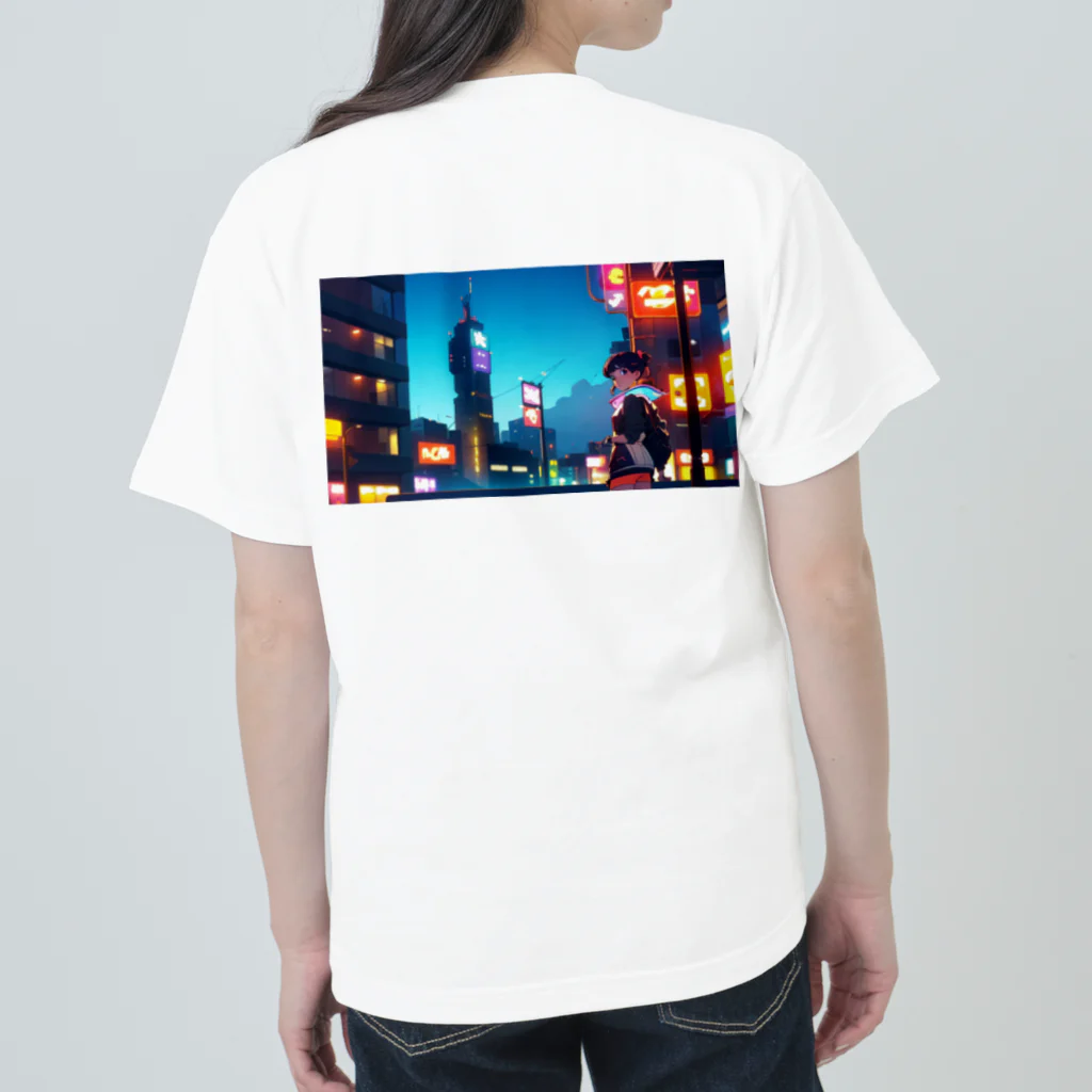 CYBER PUNK GIRLSのCYBER PUNK GIRL#6 Heavyweight T-Shirt