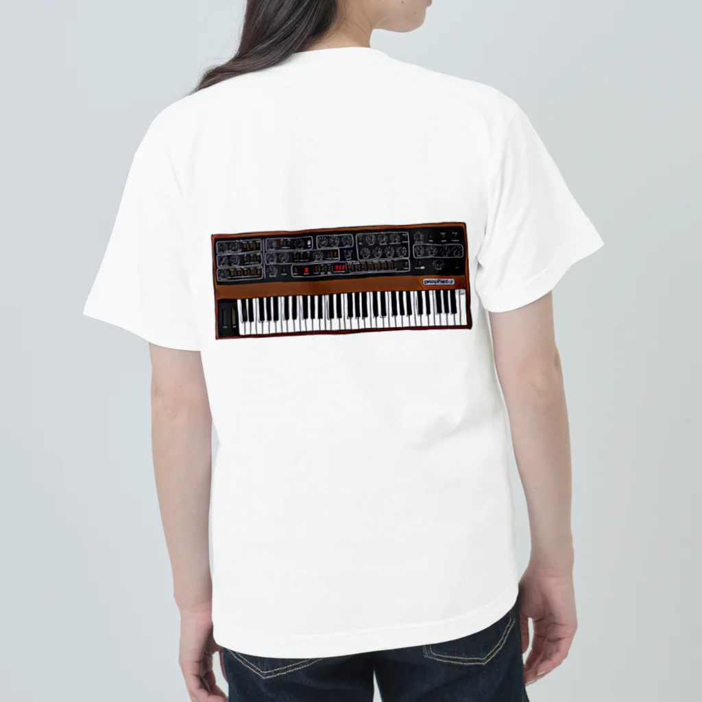 Vintage Synthesizers | aaaaakiiiiiのSequential Circuits Prophet 5 Vintage Synthesizer Heavyweight T-Shirt