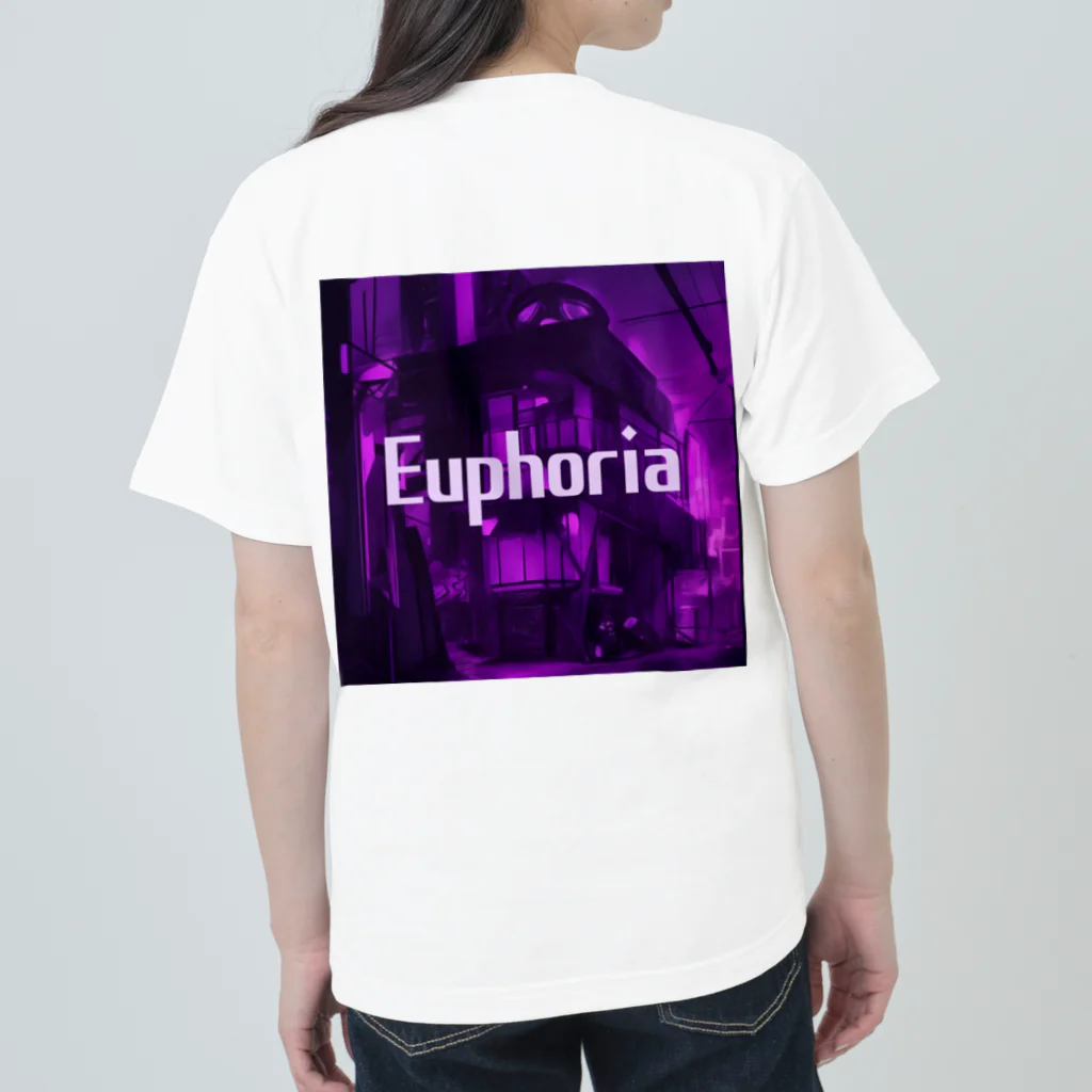 EuphoriaのEuphoria street LOGO  Heavyweight T-Shirt