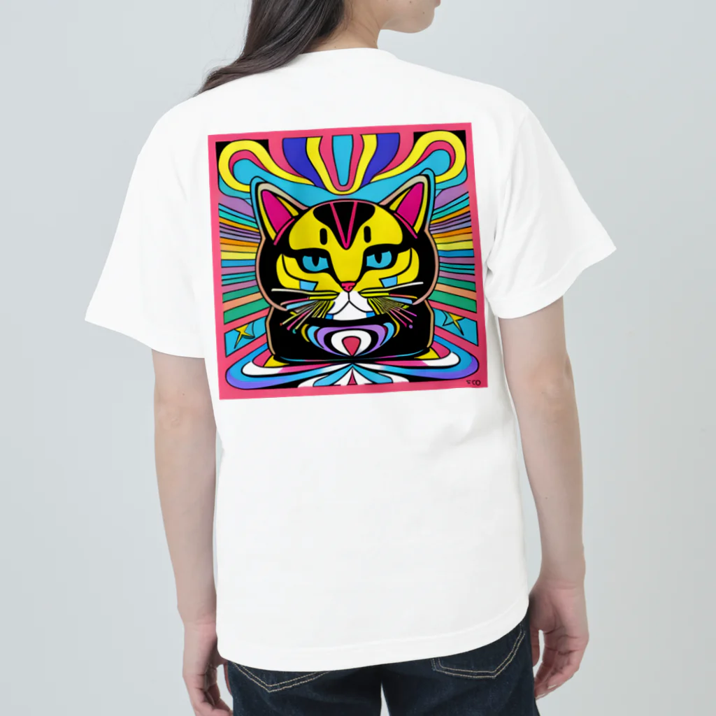 T--の猫1 Heavyweight T-Shirt