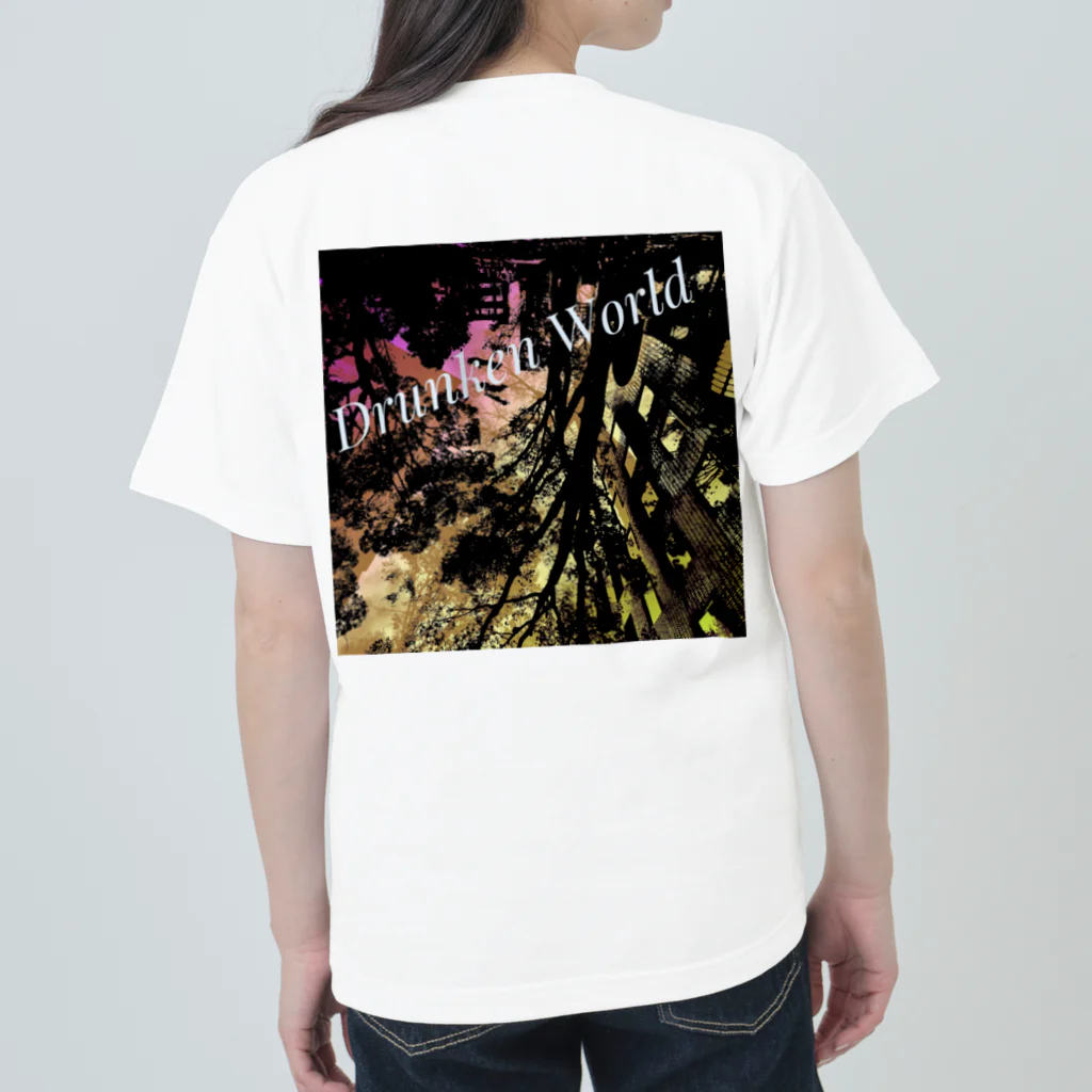 Cigarette ButtのDrunken World Heavyweight T-Shirt