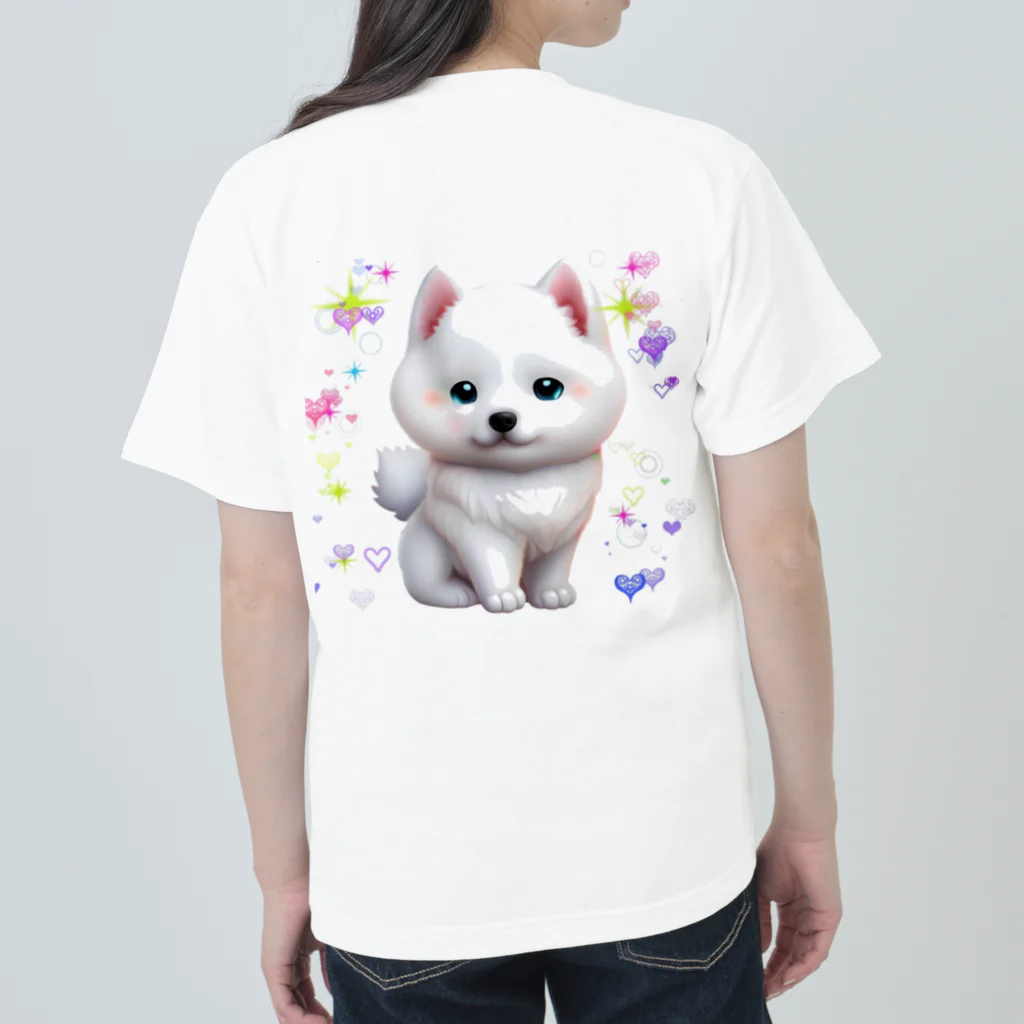 soramame1119の紀州犬のネネちゃん ヘビーウェイトTシャツ