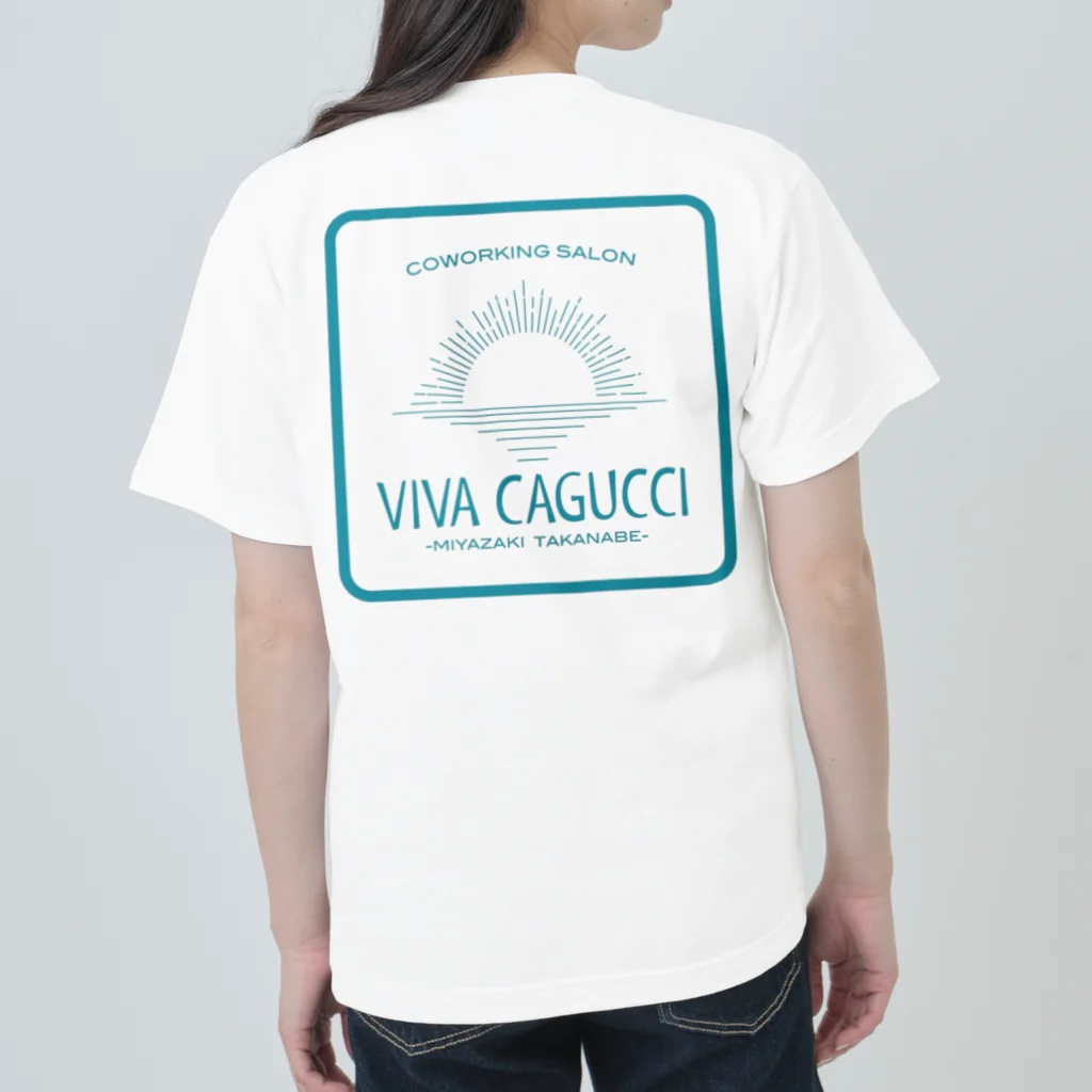 VIVA_CAGUCCIのVIVA CAGUCCI  ロゴ Heavyweight T-Shirt