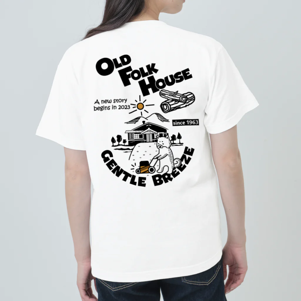 しっぽ堂のOLD FOLK HOUSE ヘビーウェイトTシャツ