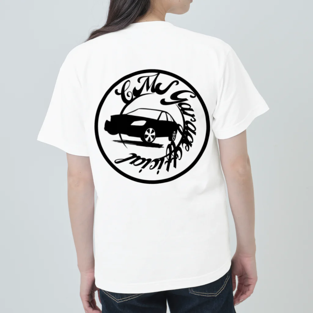 CMS Garage officialgoodsのCMSGarageロゴ両面ロングスリーブTシャツ ヘビーウェイトTシャツ