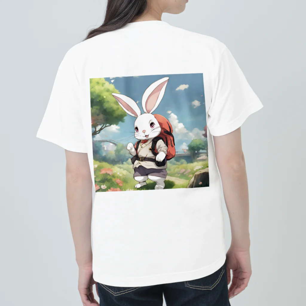 kawaiinekochanの可愛いウサギ Heavyweight T-Shirt