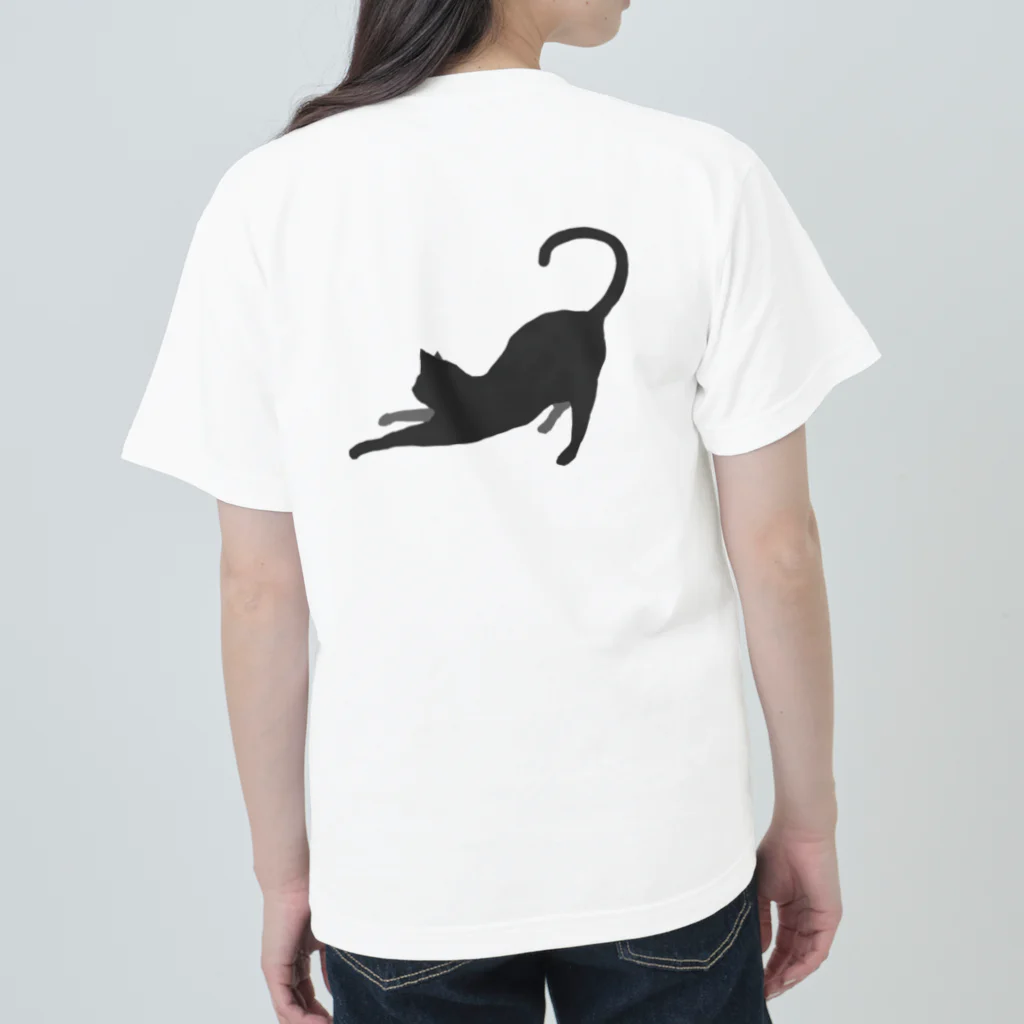 Ame'sののび猫 ヘビーウェイトTシャツ