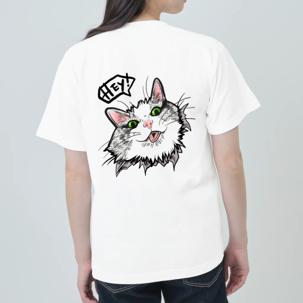 CATS HOLICのHEY! ヘビーウェイトTシャツ