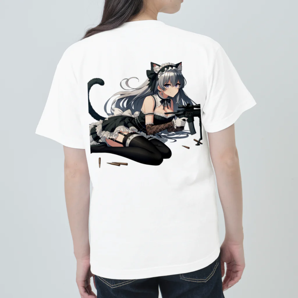 cray299の闘う猫メイド🐾5 Heavyweight T-Shirt