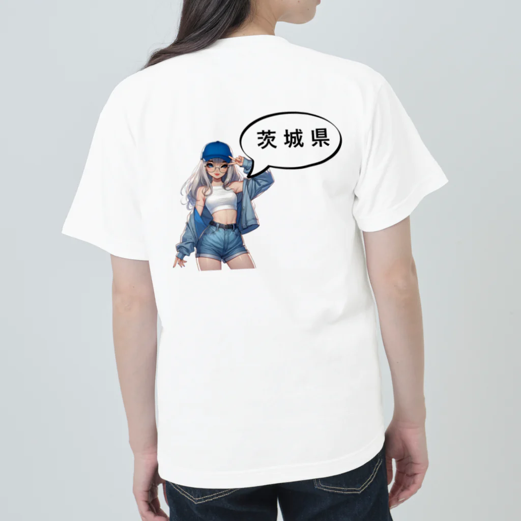 music_japanの茨城ガール（一部両面あり） ヘビーウェイトTシャツ