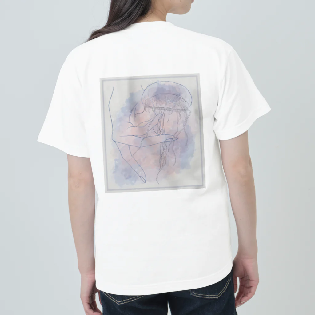 夜彩　-yasai-の触れたい、薄明。 Heavyweight T-Shirt