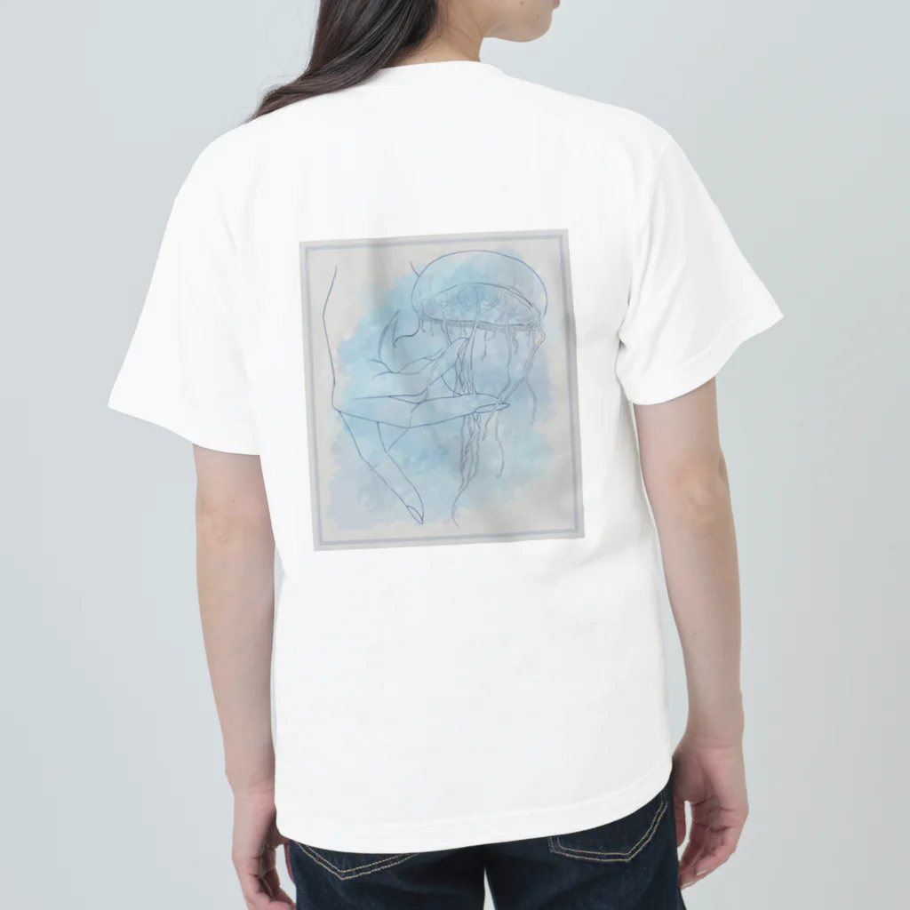 夜彩　-yasai-の触れたい、白日。 Heavyweight T-Shirt