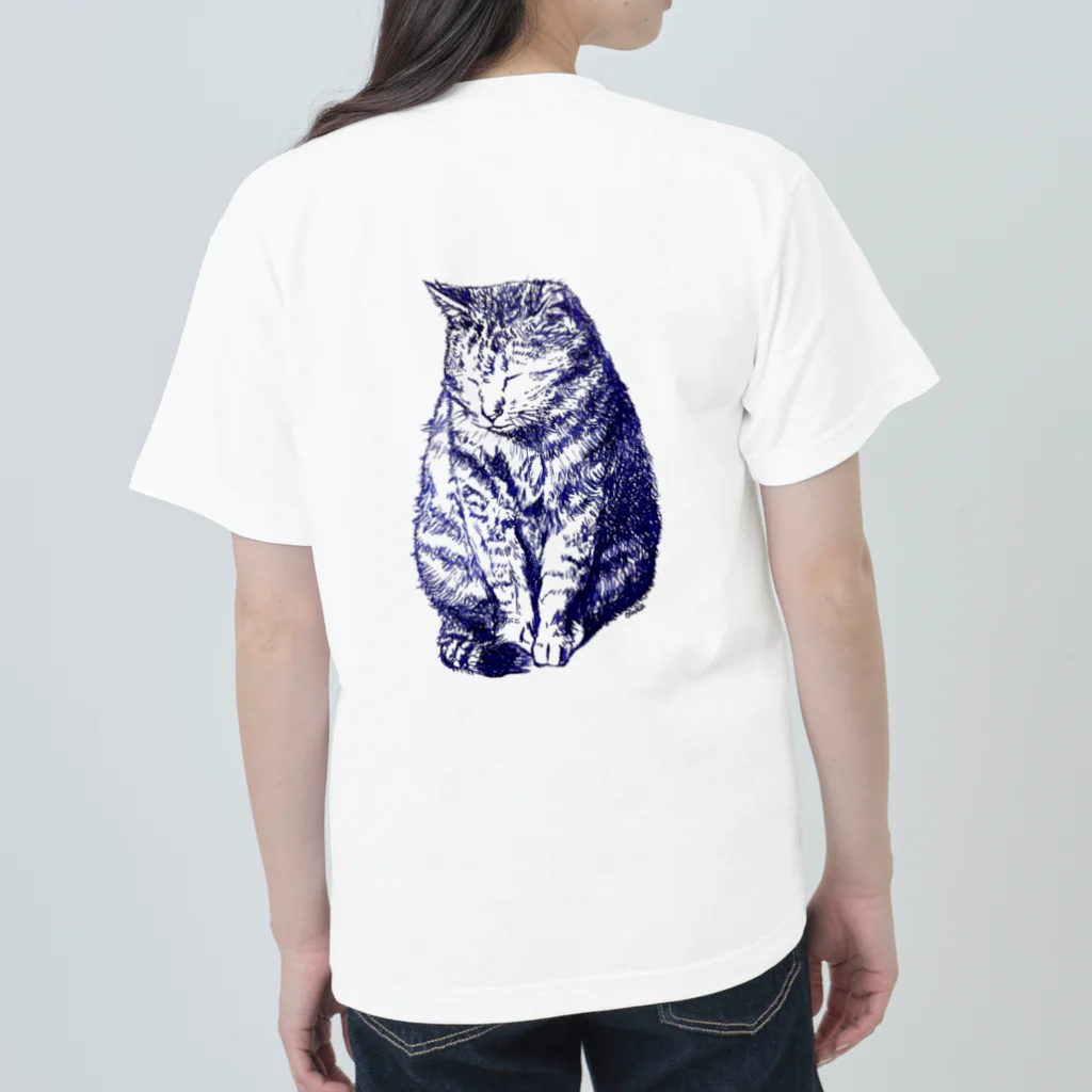 Yuka's art goods shopのFu-chan Heavyweight T-Shirt