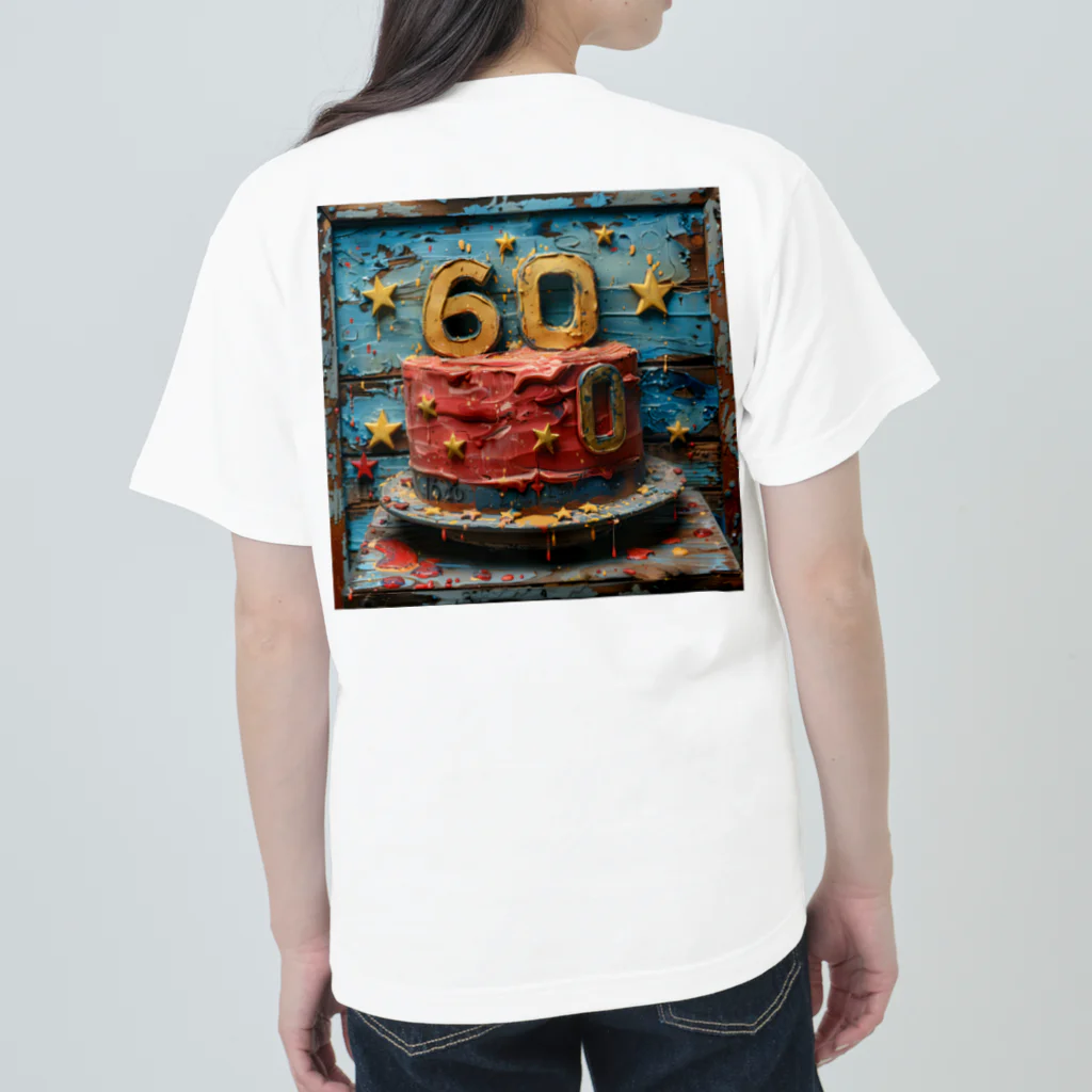 dakkyの還暦祝い「永遠のロック」3 Heavyweight T-Shirt