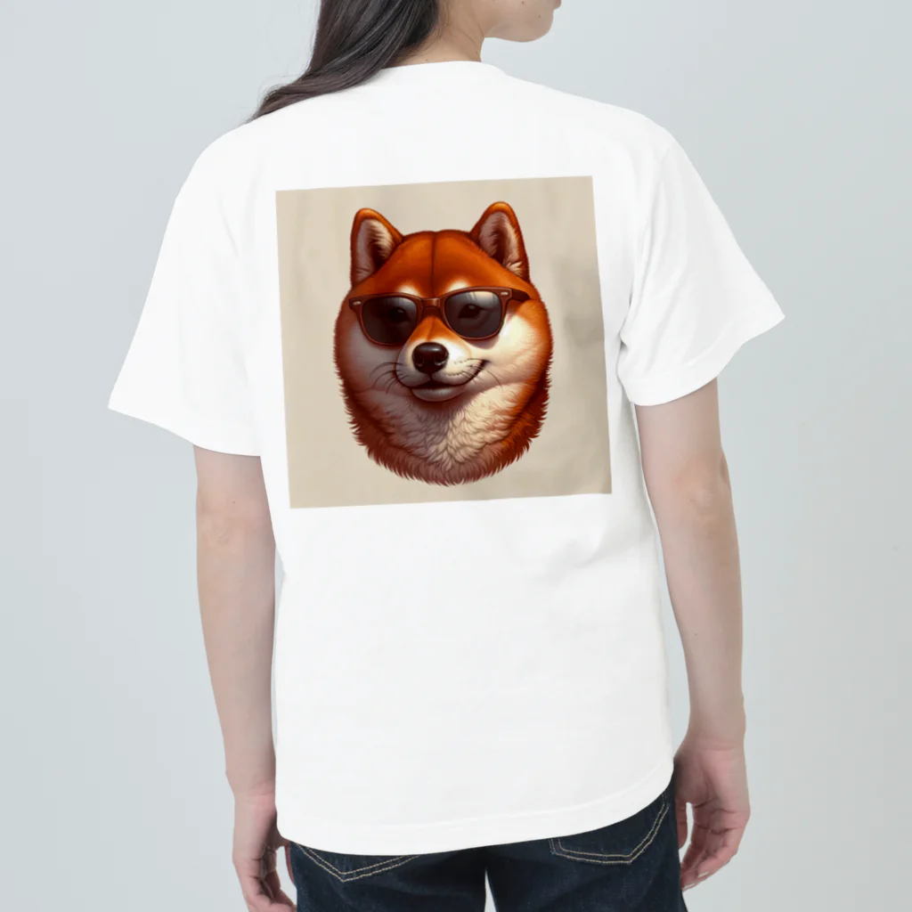 Creaturesの柴犬サン Heavyweight T-Shirt