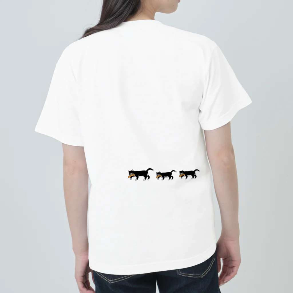 Paindepices（パンド・エピス）のパンド・エピスねこ ヘビーウェイトTシャツ