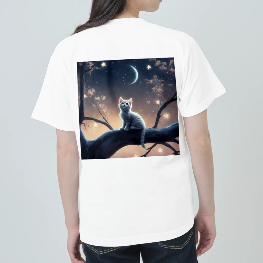 MAF_の月明かりの下で🌙 ヘビーウェイトTシャツ