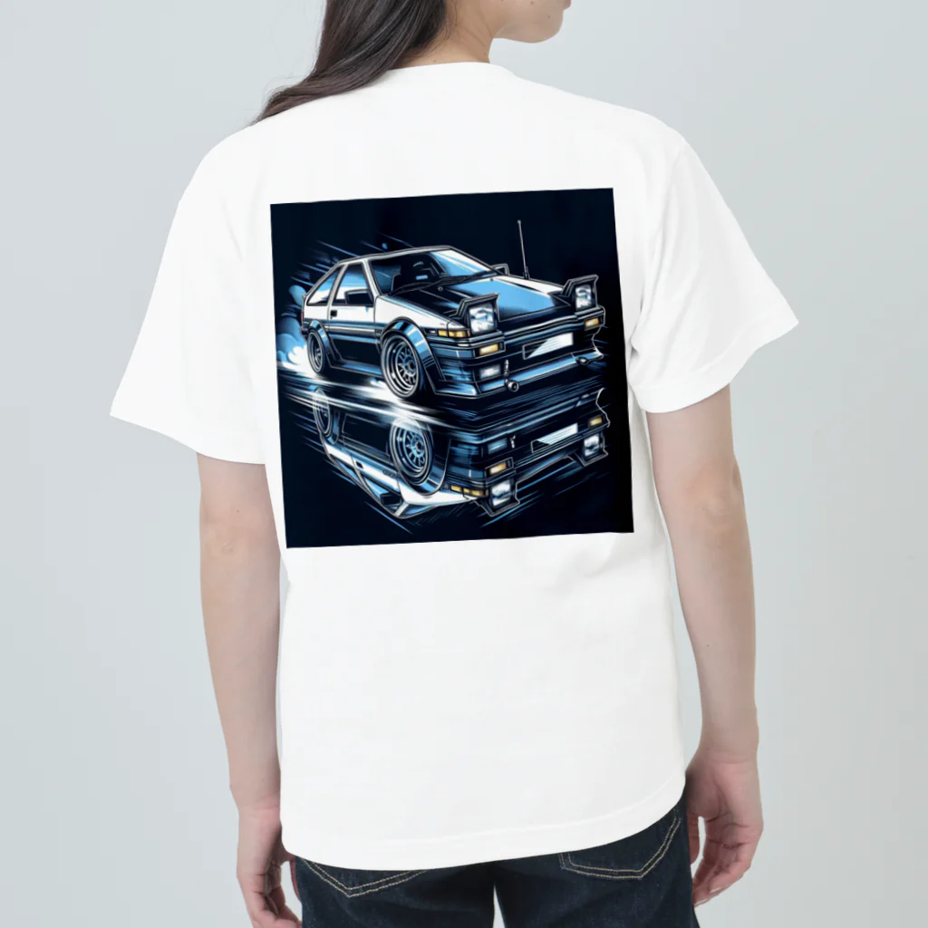 arousal_3_otのAE86、トレノ ヘビーウェイトTシャツ