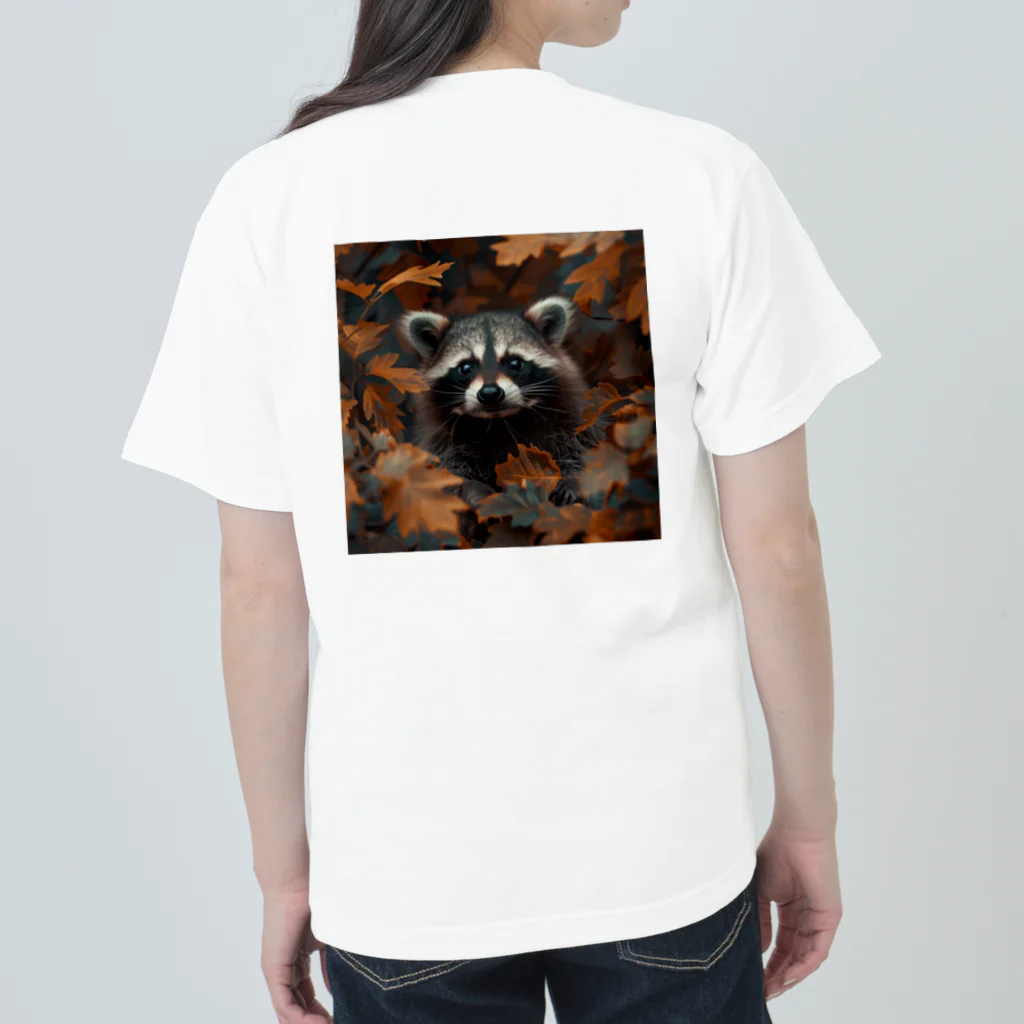 Raccoon Cool PlanetのRaccoon Cool Planet ヘビーウェイトTシャツ