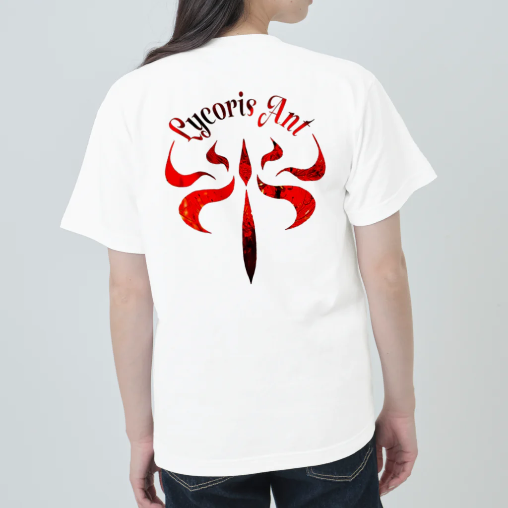 Lycoris Ant～リコリスアント～のLycorisAnt（リコリスアント）ロゴ Heavyweight T-Shirt