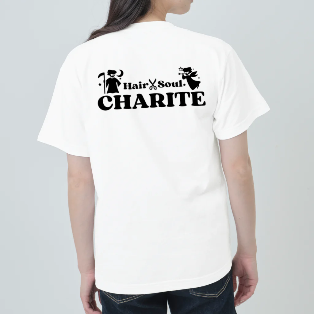 Chariteのシャーリット　天使と死神シリーズ1 Heavyweight T-Shirt