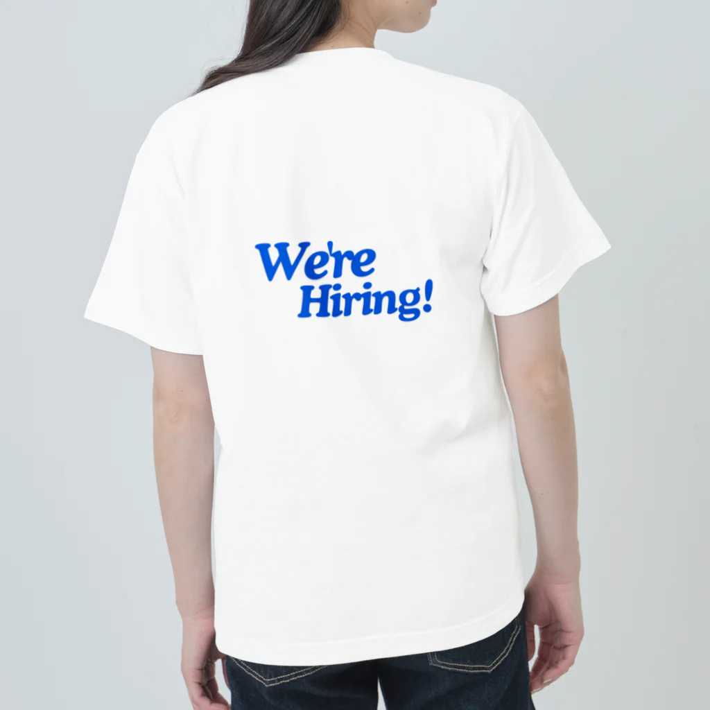 namidamakiのwe'er hiring ヘビーウェイトTシャツ