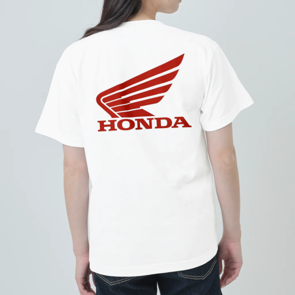 ysp1100のHONDAウィングマークです。 Heavyweight T-Shirt