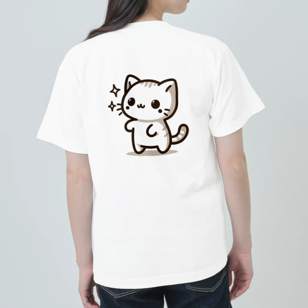 ayamomohidemiの可愛いねこちゃん Heavyweight T-Shirt