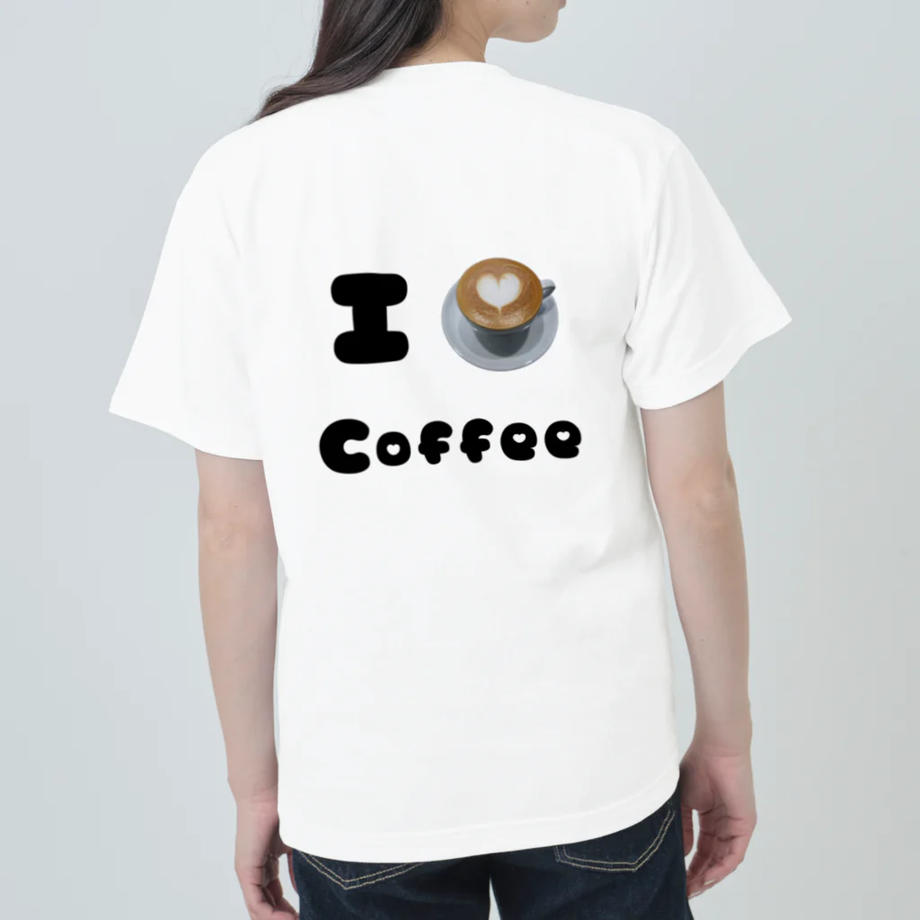 BIMAMECOFFEEのI♡coffee ヘビーウェイトTシャツ