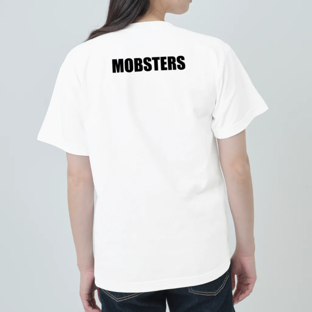 MOBSTERSの" MOBSTERS " BLACK LOGO ヘビーウェイトTシャツ