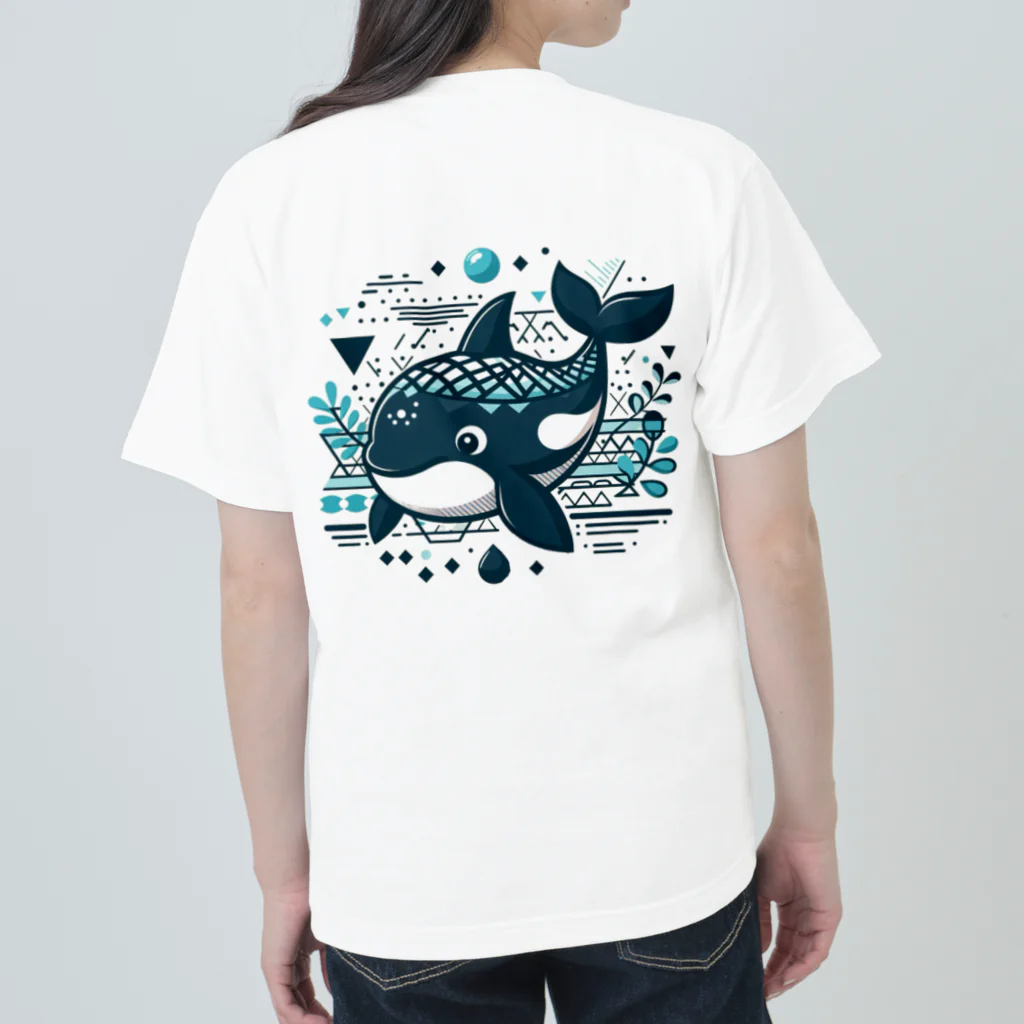 †魚虎†の魚虎クン ヘビーウェイトTシャツ