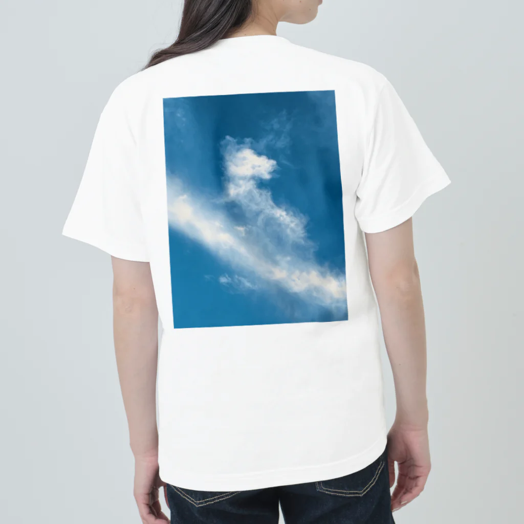 IMABURAIのClimbing the clouds ヘビーウェイトTシャツ