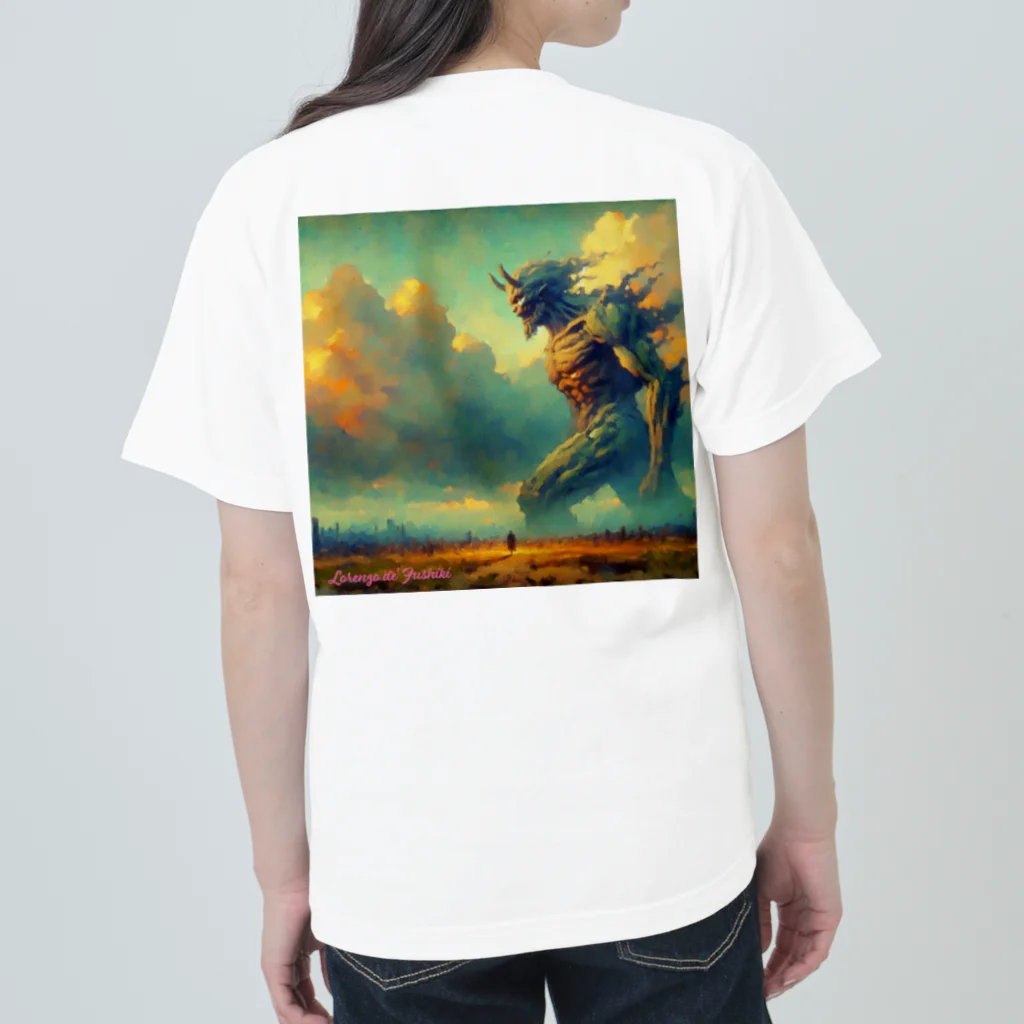 伏鬼洋服店のLegend of Onitaiji Heavyweight T-Shirt