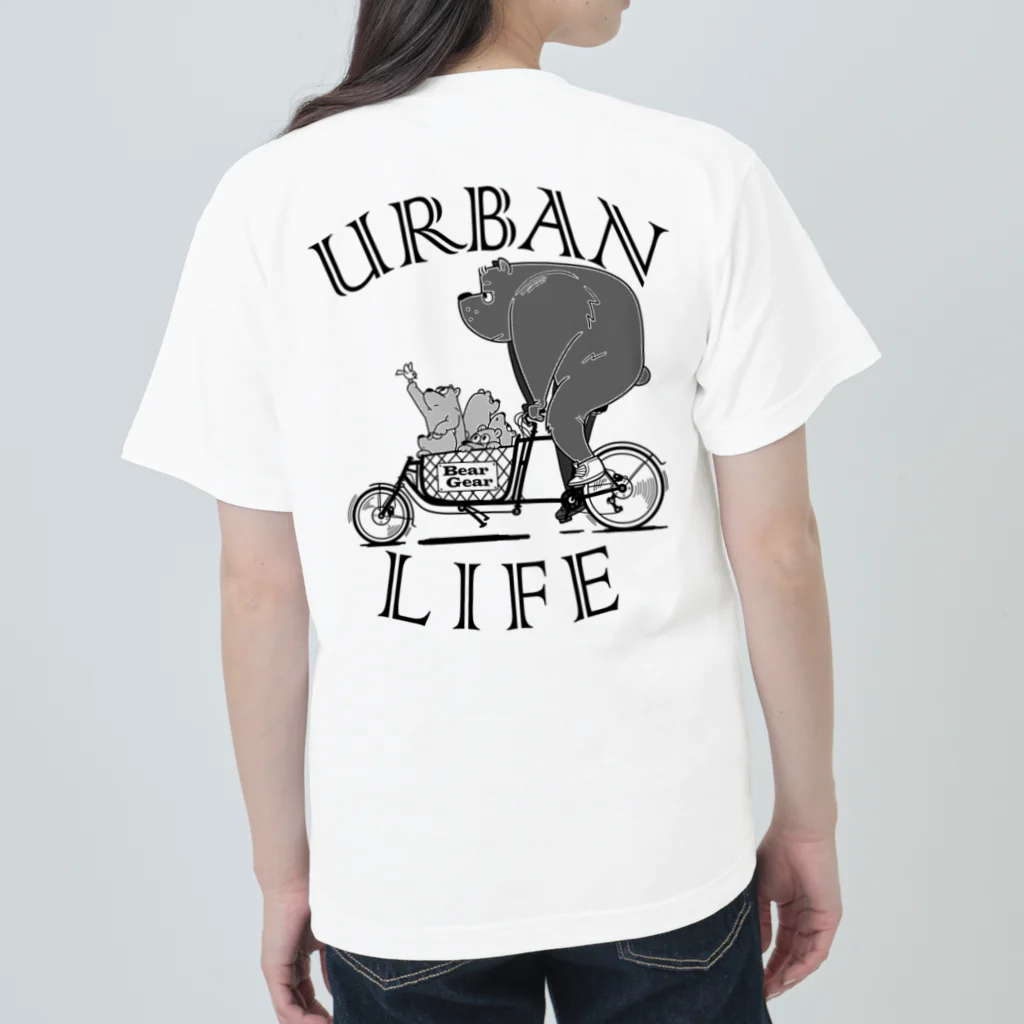 nidan-illustrationの"URBAN LIFE" #2 ヘビーウェイトTシャツ